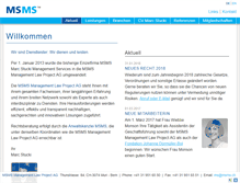 Tablet Screenshot of msms.ch